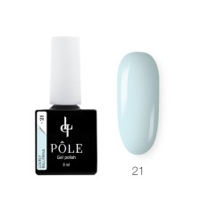 Гель-лак Pole Lovely Ballerina, №21 небесно-голубой, 8 мл