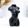 Vase "Naked Body" Black 22.5x14x10cm