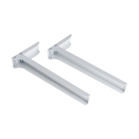 SL-01 bracket, for a microwave, fixed, up to 40 kg, 313 mm, metallic, white-2