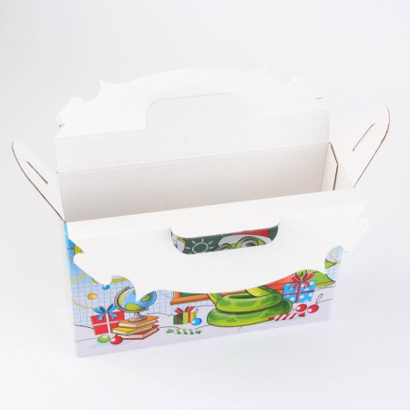 Box a gift New Year's casket "Smart NG" 25.7 x 23 x 6.6 cm-3