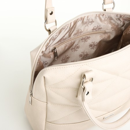 Women's bag with lightning, white color-6