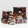 A set of boxes 10 in 1 "Mandarins", 25.5 x 25.5 x 13 - 7 x 7 x 4 cm