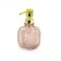 JADE liquid soap dispenser, pink transparent color