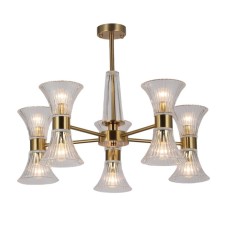 Ceiling light Gerhort G11057/10COP CL, 10x60W, E14, 49x67x67 cm, bronze color