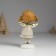 Polystone souvenir "Angel with tails, in a gray dress" Mix 6.5x4.5x12 cm