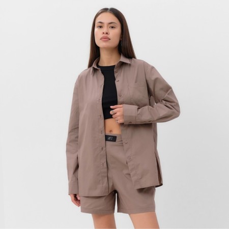 Women's costume (shirt and shorts) Mist Summer Time, size 42, coffee
