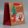 Craft square “Gift”, 22 x 22 x 11 cm, New Year
