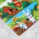 Paper stickers "Friends in the meadow", 11 x 15.5 cm
