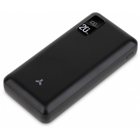 External Accesstyle Winter 20pd, 20,000 mAh, 2 usb, 2.1 a, display, black-1