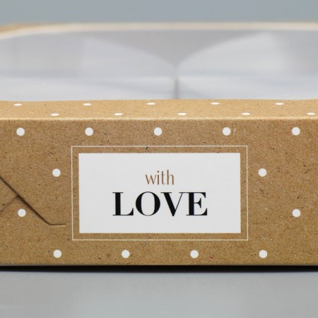 Confectionery packaging, "With Love", 23 x 23x 4 cm-3