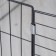 Animal aviary "Pigzon" 6 sections on clips 60 x 60 cm, Sh.p. 37-40 mm, folding, black