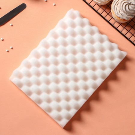 A set of mats for drying colors from mastic, 25 × 19.5 × 5 cm, 2 pcs, white color-1