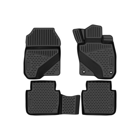 3D mats in the salon for Honda CR -V 2018 -P.r. 4 things.