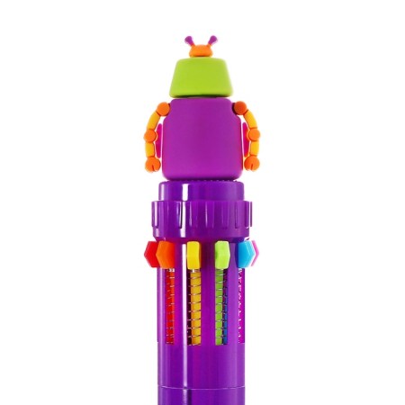 Automatic ballpoint handle, 10 color, barcode on a piece, mix robot/machine-5