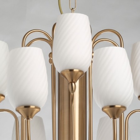 Palermo chandelier, size 80x108x80 cm, 480W 12xe27 IP 20-4