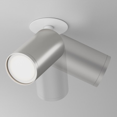 Technical C048Cl-U-1wmg, 1xGU10, 10W, 5.2x5.2x12.3 cm, white and matte gold.-1