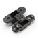 Loop Lockland hidden installation, 30x110 mm, with 3D regulation, graphite color