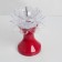Light device "Flower" 12.5 cm, glow RGB, 220 V, red