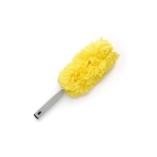 Dust brush manual acrylic, yellow color