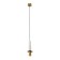 ARTE LAMP ASCELLA A2034SP-1WH, LED, 10 W, 12x12x46 cm, 400 lm, copper, copper