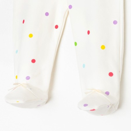 Children's sliders, white color/polka dots, height 80 cm-1