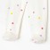 Children's sliders, white color/polka dots, height 80 cm