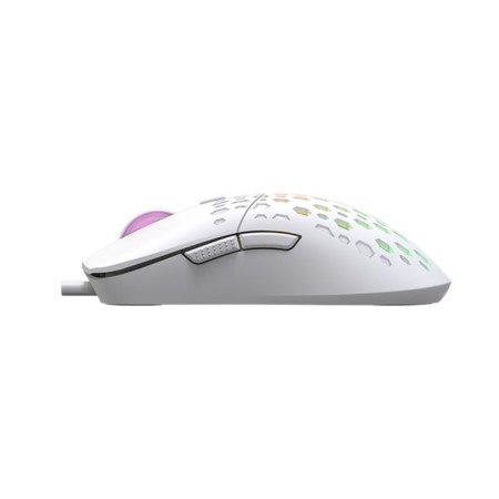 Mouse XTRIKE ME GM-209W, game, wired, backlight, 8000 dpi, USB, 1.5 m, white-4