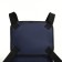 Babberry bag with zipper, 2 external pockets, blue color