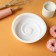 Form for baking and mousse desserts Konfinetta "Croilus", silicone, 20 × 5 cm, white color