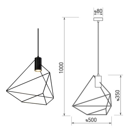 Ella lamp 4143-201 1 x GU10 25 W-2