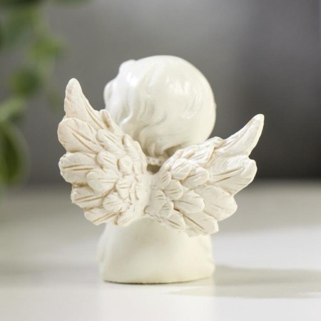 Polystone souvenir "Snowthrough angel in the dress" MIX 5x4.5x4.5 cm-2