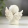 Polystone souvenir "Snowthrough angel in the dress" MIX 5x4.5x4.5 cm