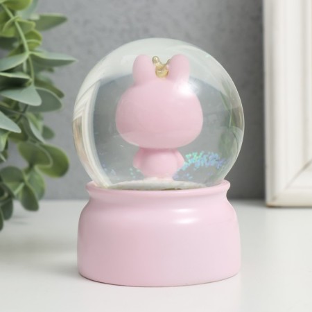 Souvenir Polystone Water Ball Light "Happy Beast" MIX 6x6x8.5 cm-4