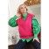 Women's vest, size 46, fuchsia color