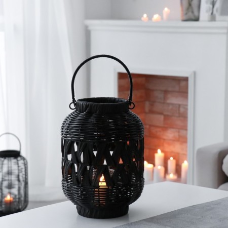 Climber Plastic "Flashlight. Basket" black 30x21x21 cm-5