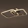 Causteen with PDU 1834/2SL LED 80W 3000-6000k Dimmer silver 50x42x9 cm Bayerlux