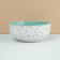 Deep plate ceramic "Hedgehog", 14.5 cm, 550 ml, white color