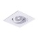 Pointed-built lamp Arte Lamp Tarf A2178PL-1WH, GU10, 35 W, 9.2x9.2x2.5 cm, white