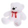 Soft toy "Bear Zakhar", white color, 85 cm