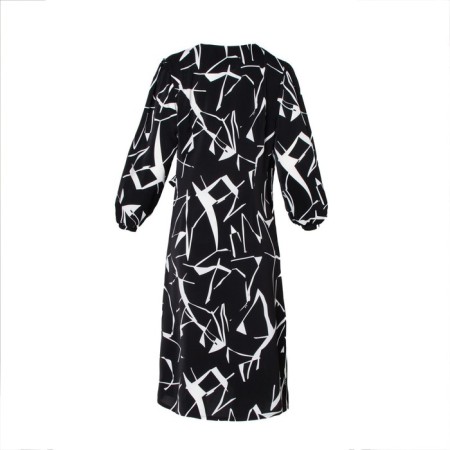 Women's dress Mist, Plus-Size, R.50, Black-13