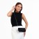 Magneta bag bag, long chain, black color
