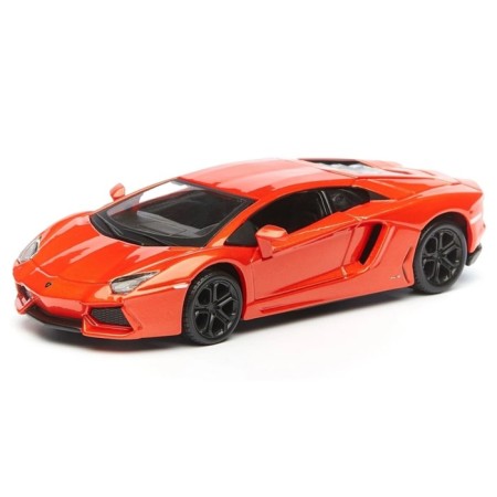 BBURAGO Lamborghini Aventador Coupé, Die-Cast, 1:32, Orange color-1
