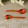 Spoon "Berry", 14.7 × 3.5 cm, Khokhloma