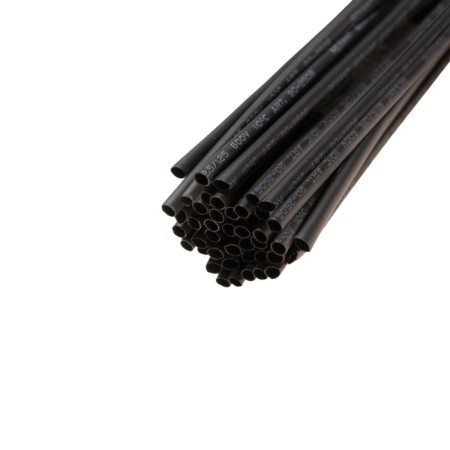 The tube is thermal - NG 2.5/1.25mm, black, packaging 50 pcs. 1m rexant-3