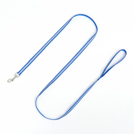 The kit for cats is reflective, width 1 cm, harness 21-35 cm, leash 120 cm, blue-5