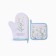 Kit for the kitchen "chamomile" mittens-output 20x27cm, severity 17x17cm 100% p/e