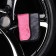 A car for washing cars, carTage, microfiber, 400 g/m², 20 × 30 cm, pink-gray