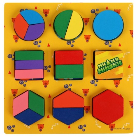 Lessheels of the geometry "Mi-Mi-Mim" 15 × 15 cm-1