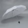 Mechanical umbrella "plain", 3 additions, 8 spokes, r = 48 cm, white color