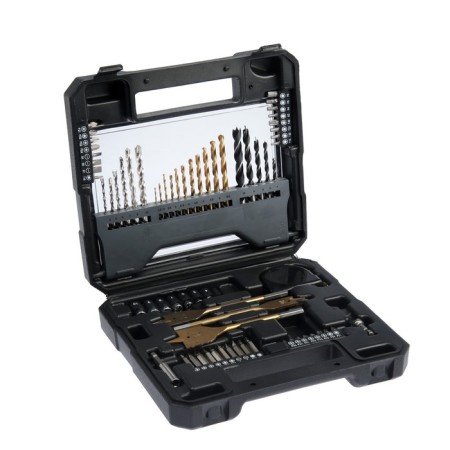 Set universal tundra, wood drill, concrete, metal, bits, end. heads, 70 pcs.